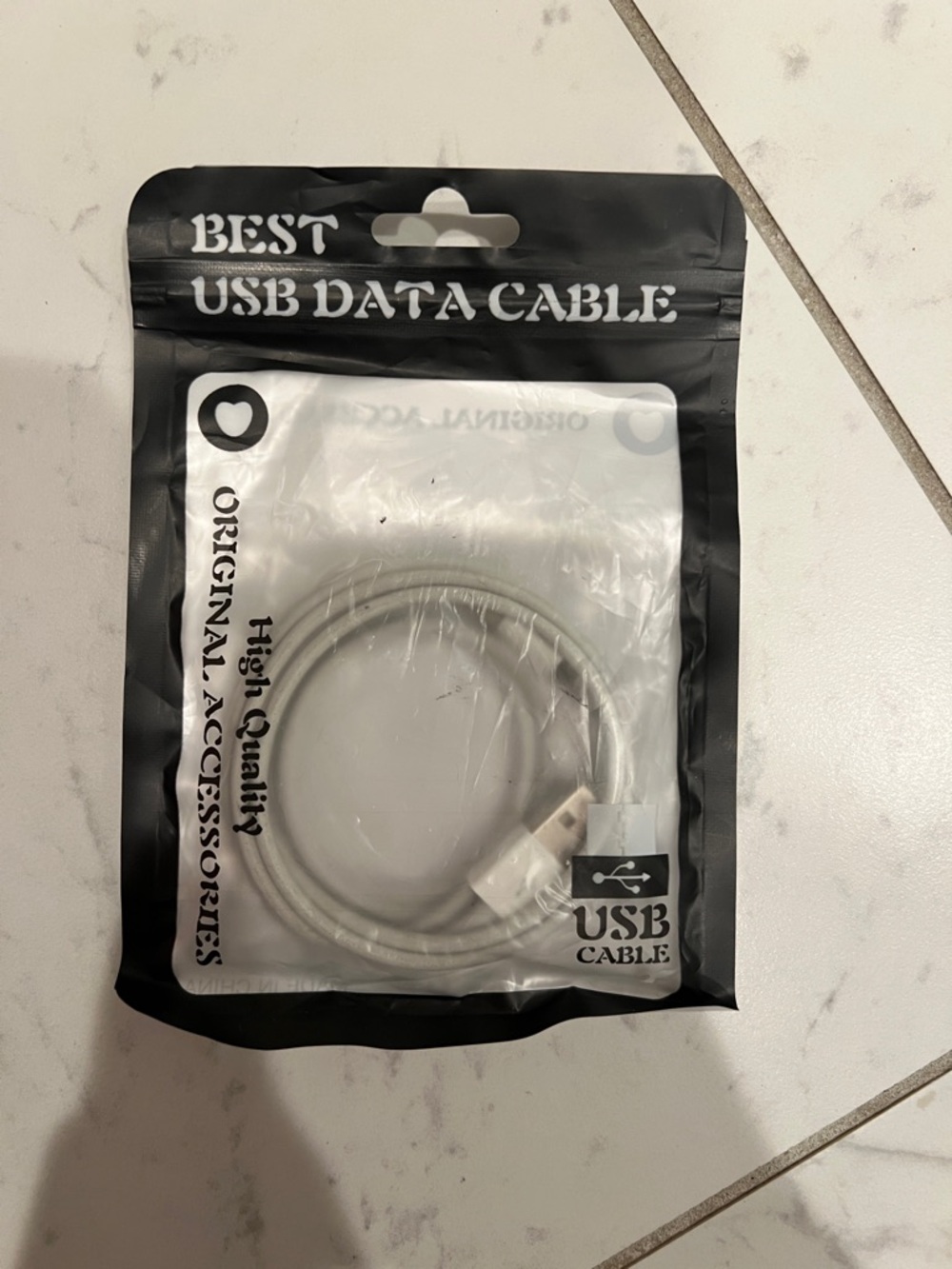 USB Data Cable - White